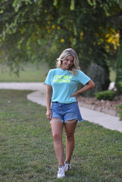 Love Your Neighbor {Comfort Colors}
