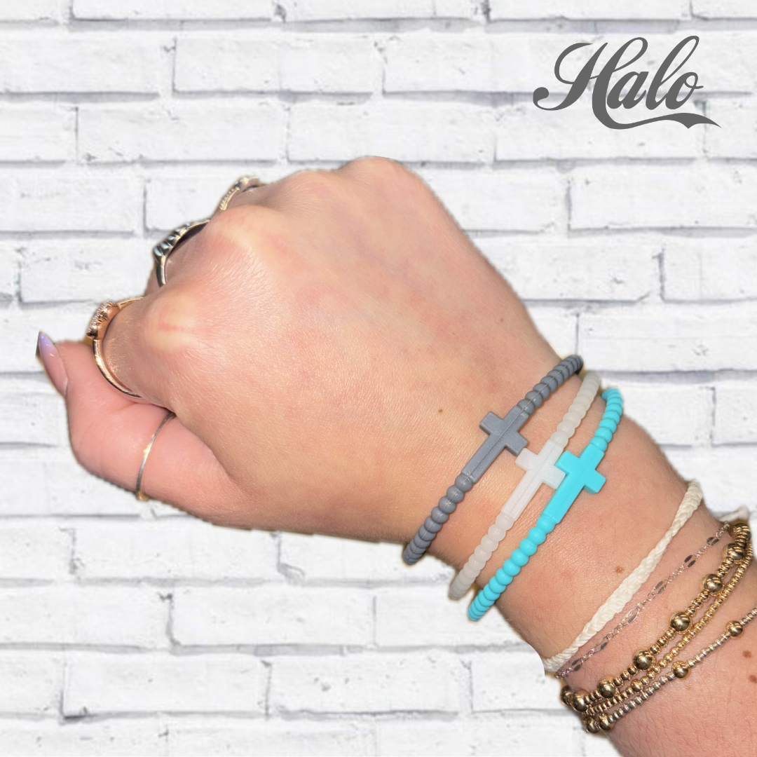 Cross Silicone Bracelets {Ryan &amp; Rose Jesus Bracelets}