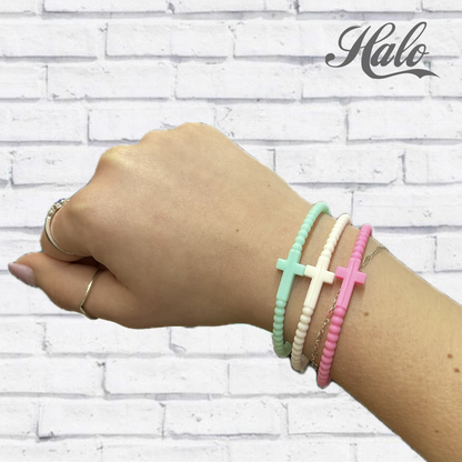 Cross Silicone Bracelets {Ryan &amp; Rose Jesus Bracelets}