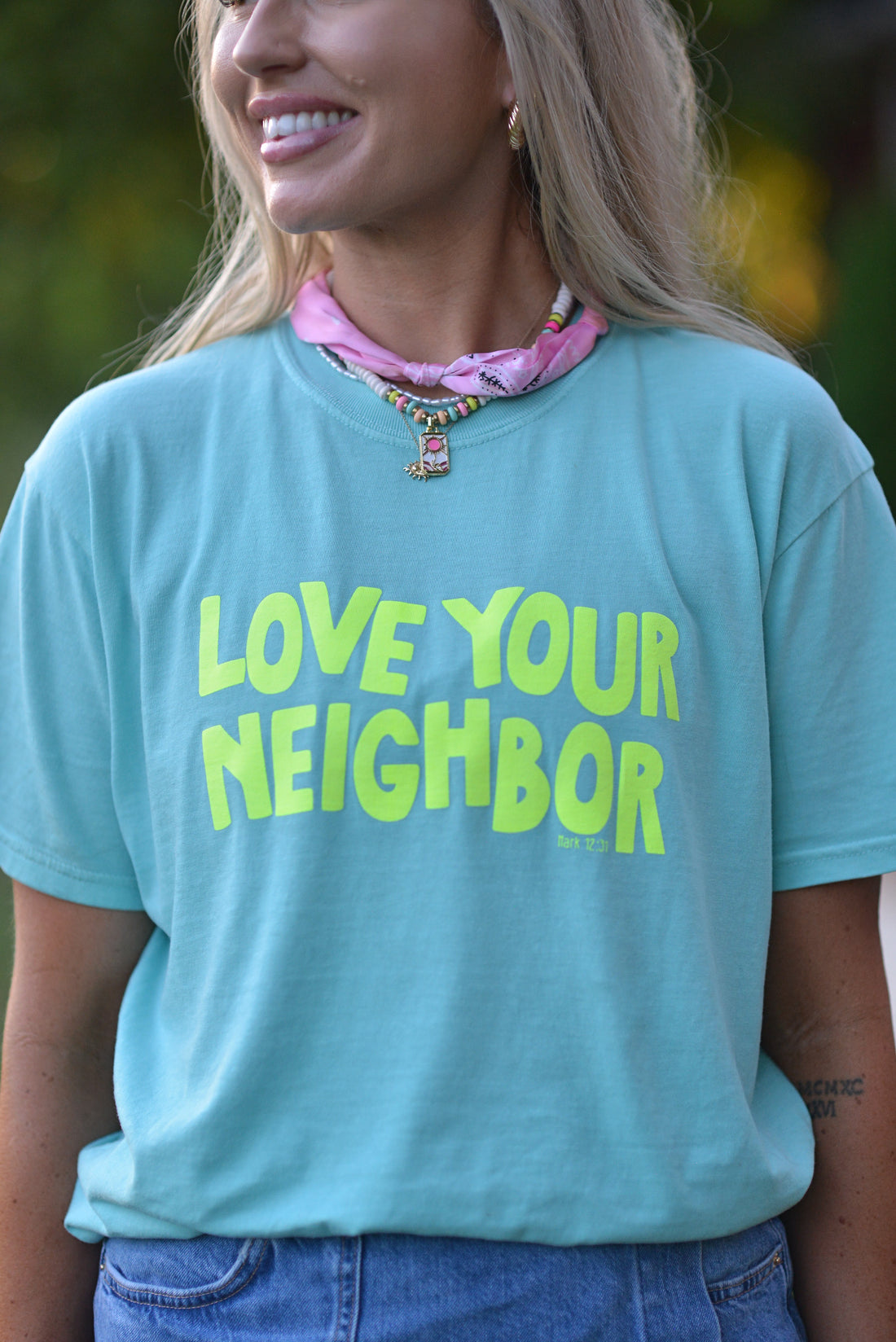 Love Your Neighbor {Comfort Colors}