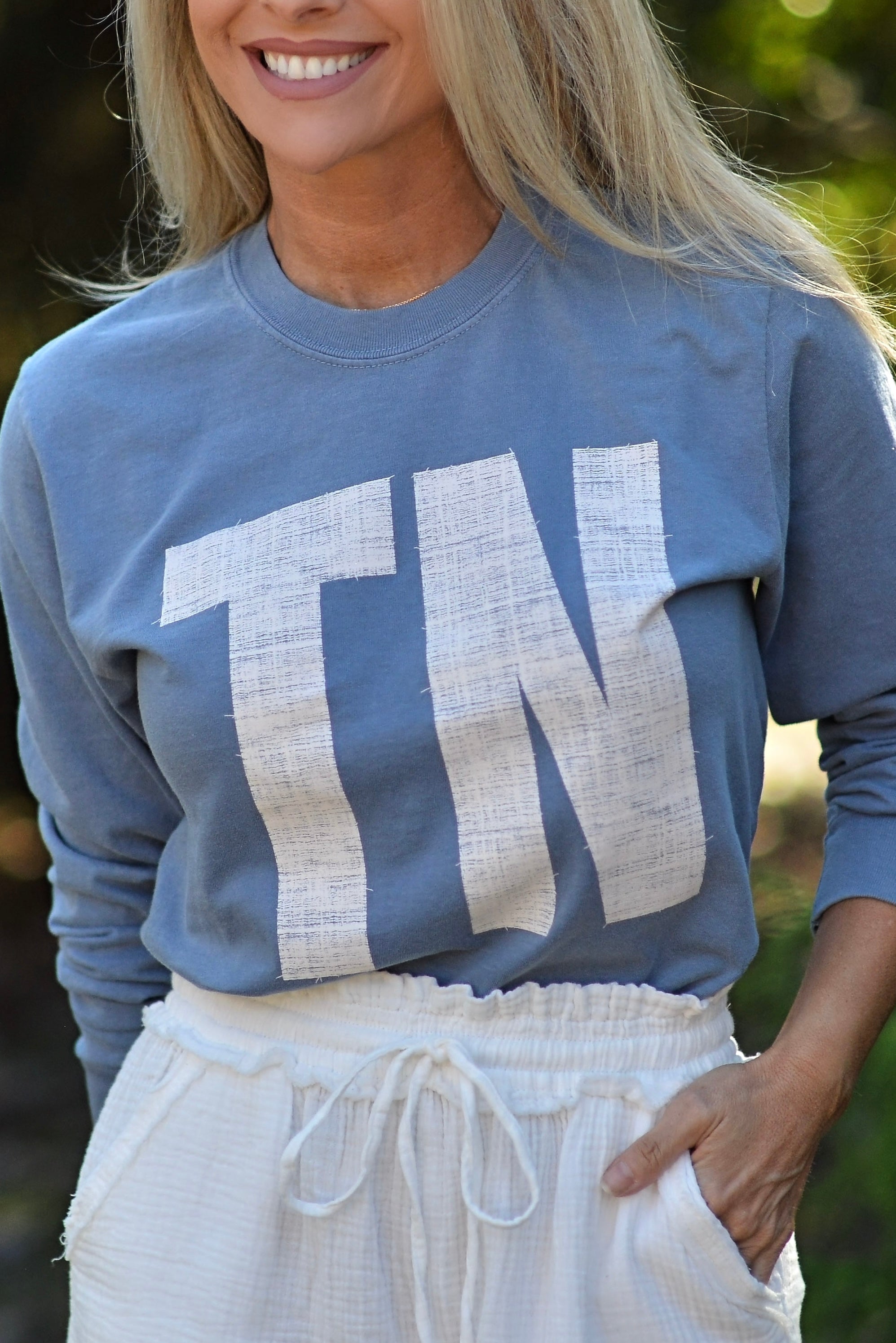 TN {stitches} Long Sleeve - Comfort Colors