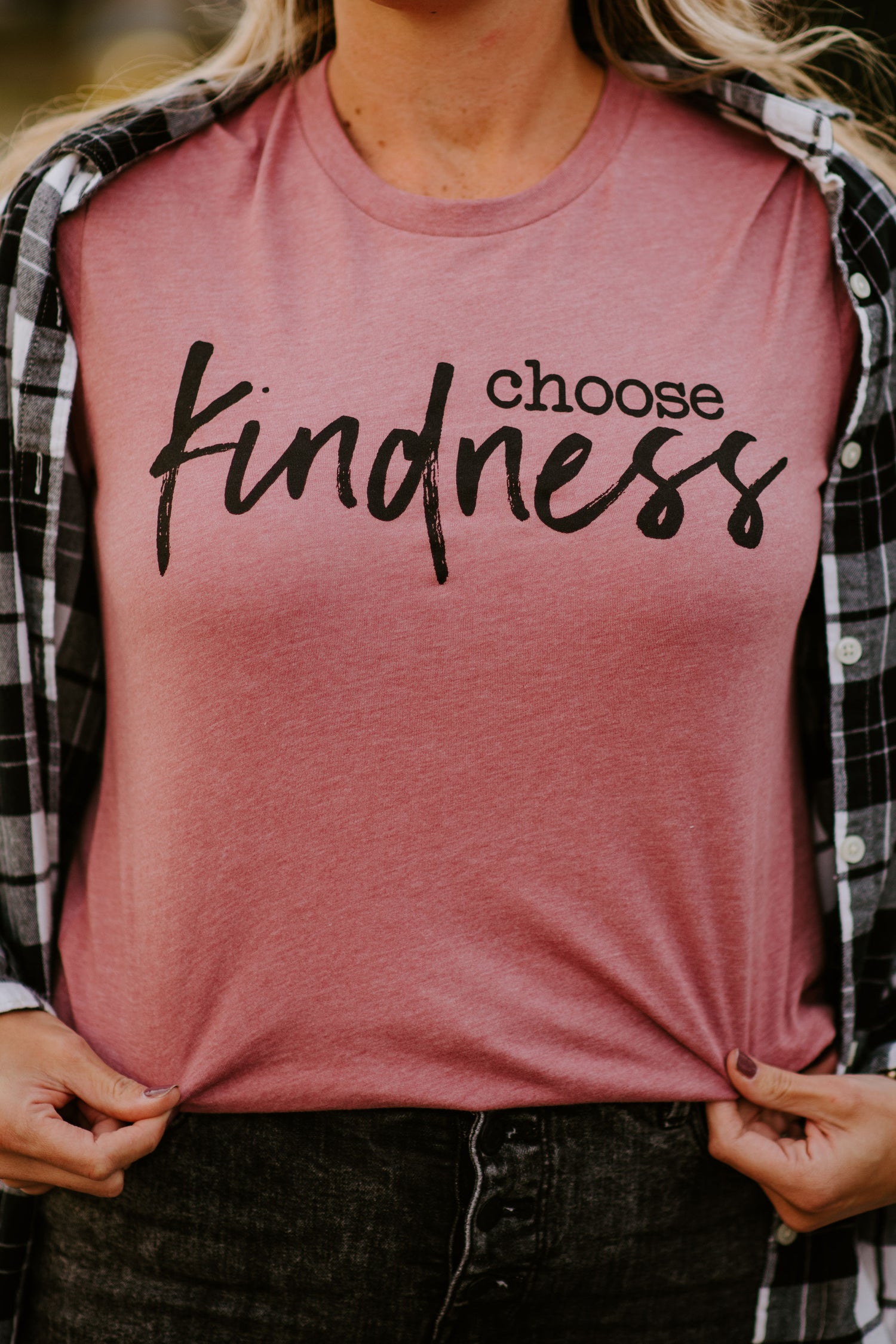 Choose Kindness {Heather Mauve} ~ Adults &amp; Littles