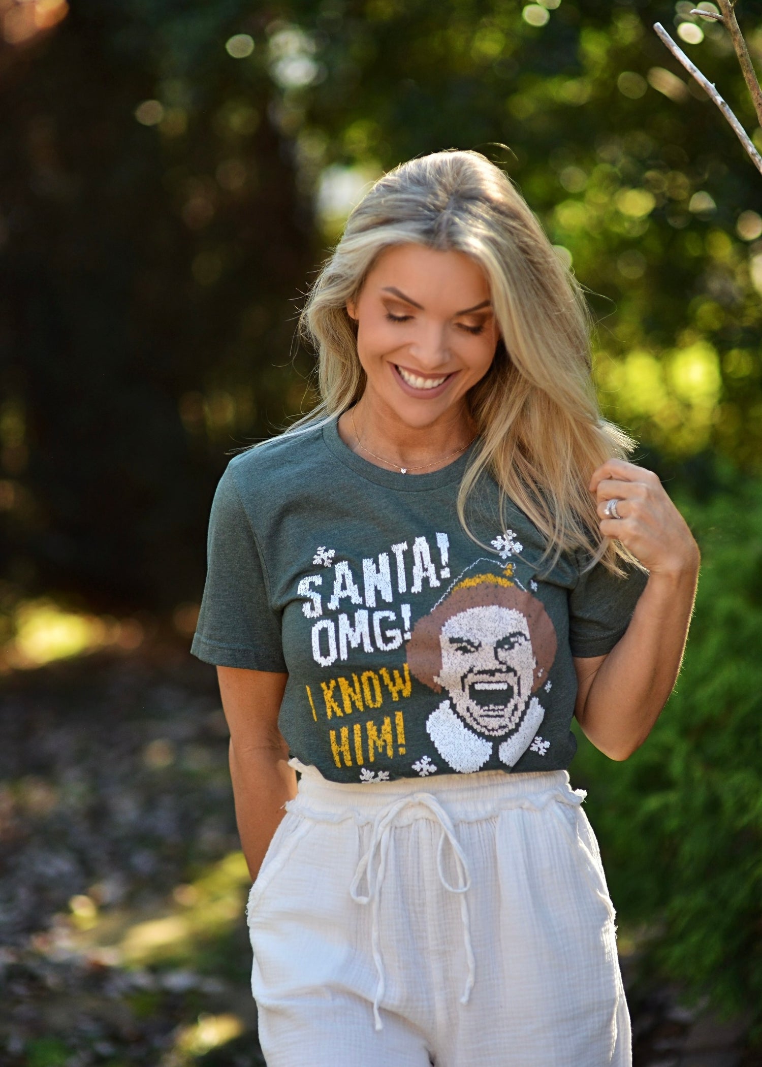 Santa! I Know Him! ~ Adults &amp; Littles {tees}