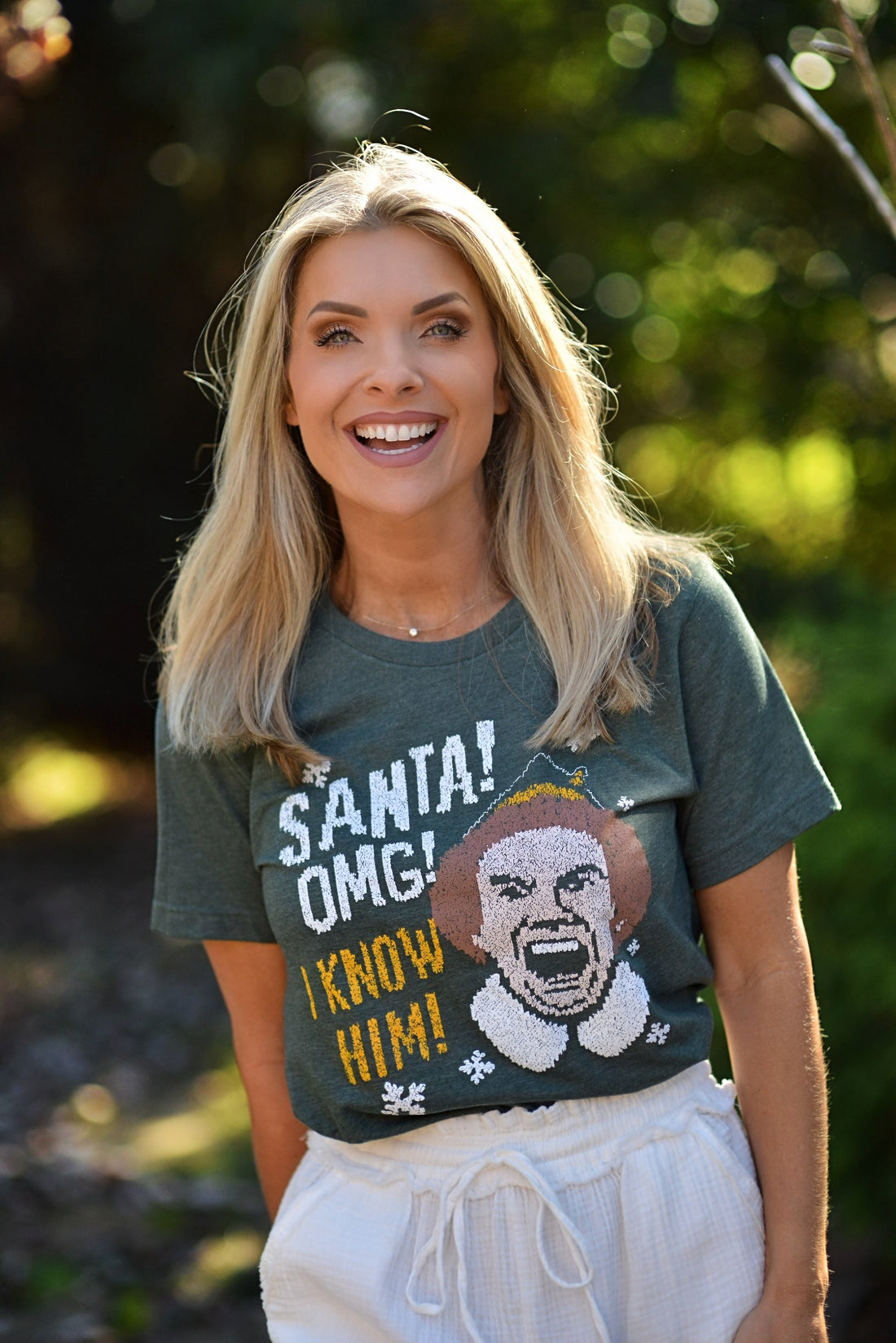 Santa! I Know Him! ~ Adults &amp; Littles {tees}