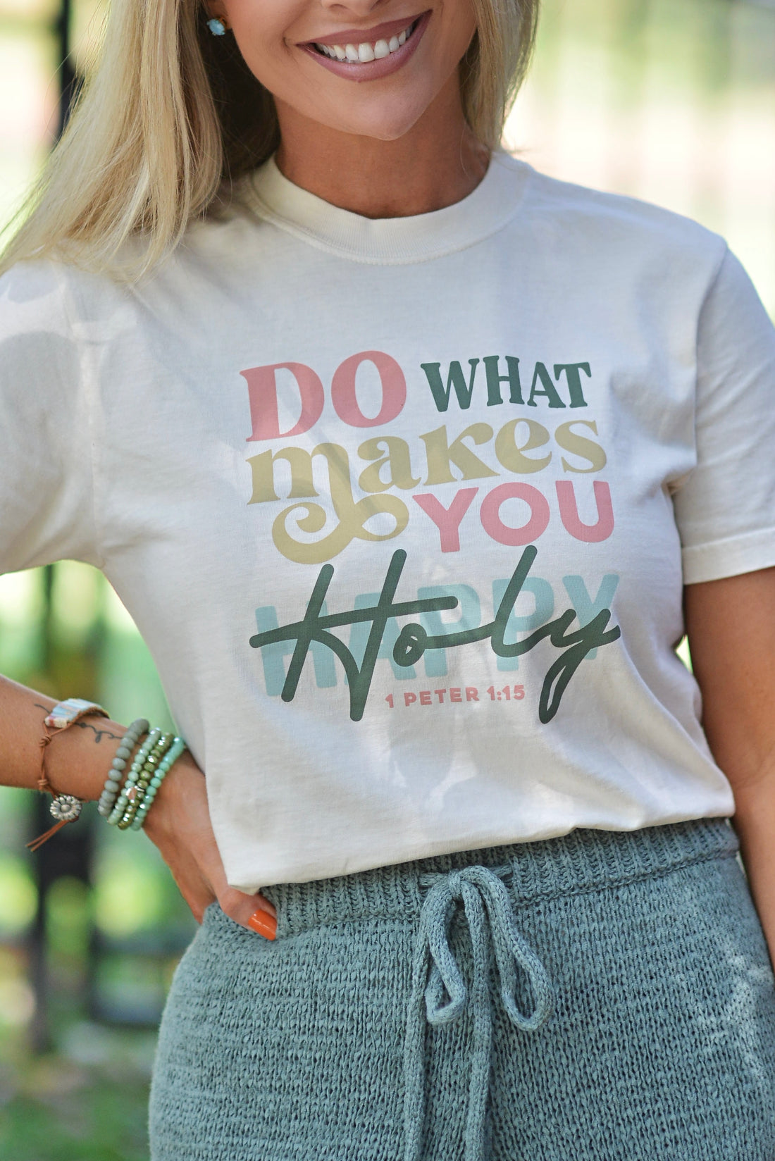 Do What Makes You Holy {1 Peter 1:15} ~ Comfort Colors