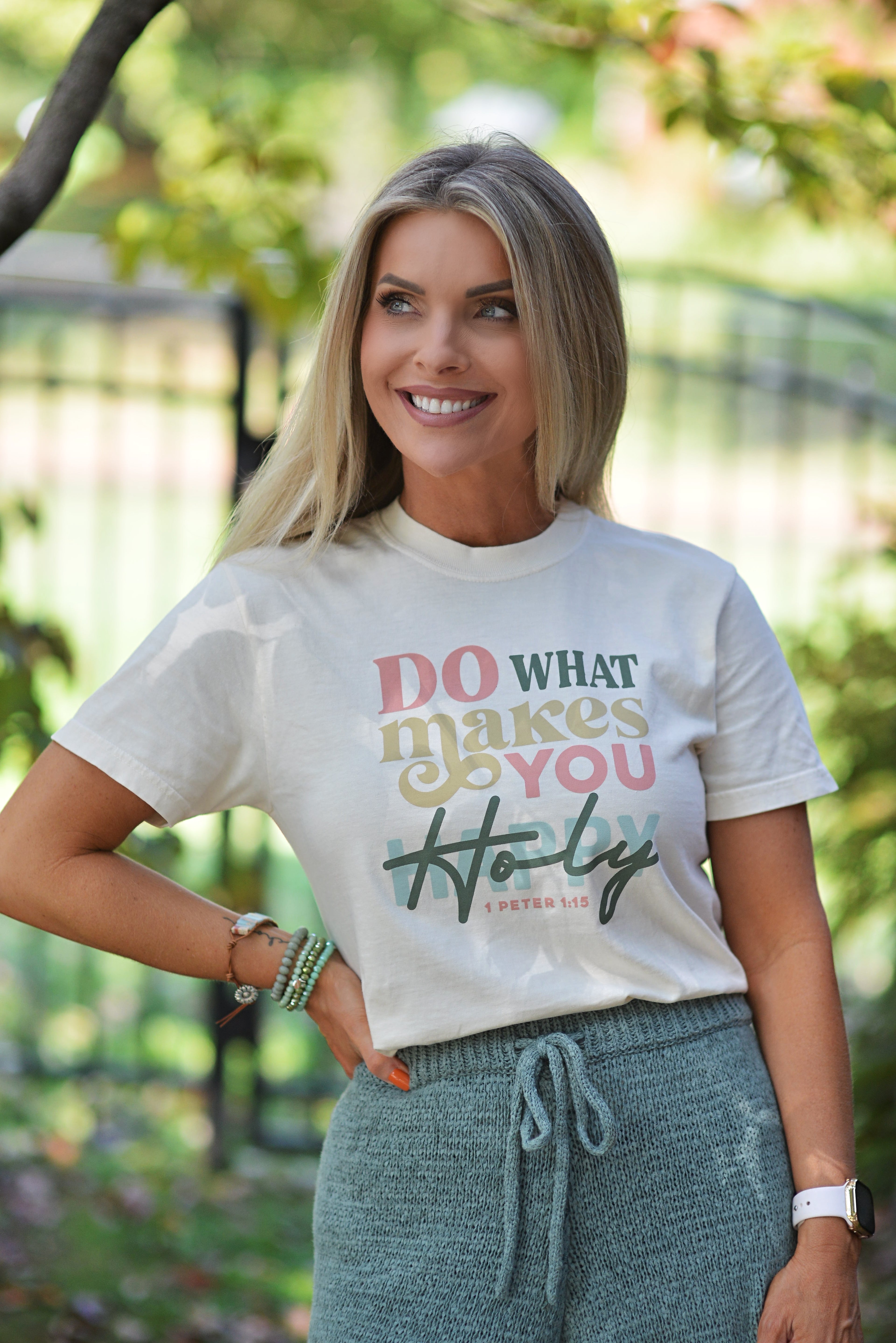 Do What Makes You Holy {1 Peter 1:15} ~ Comfort Colors