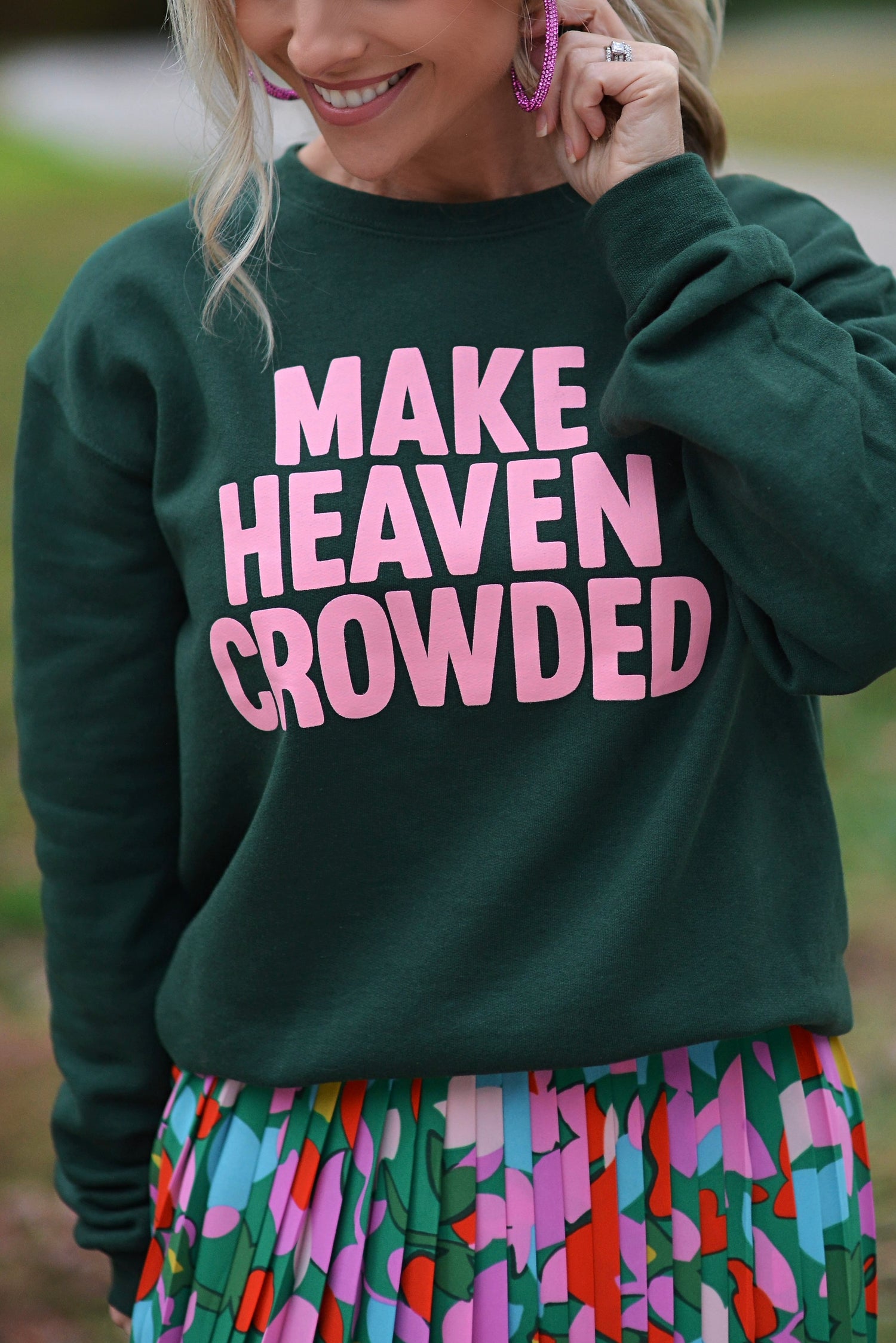 Make Heaven Crowded {Crewneck Fleece}