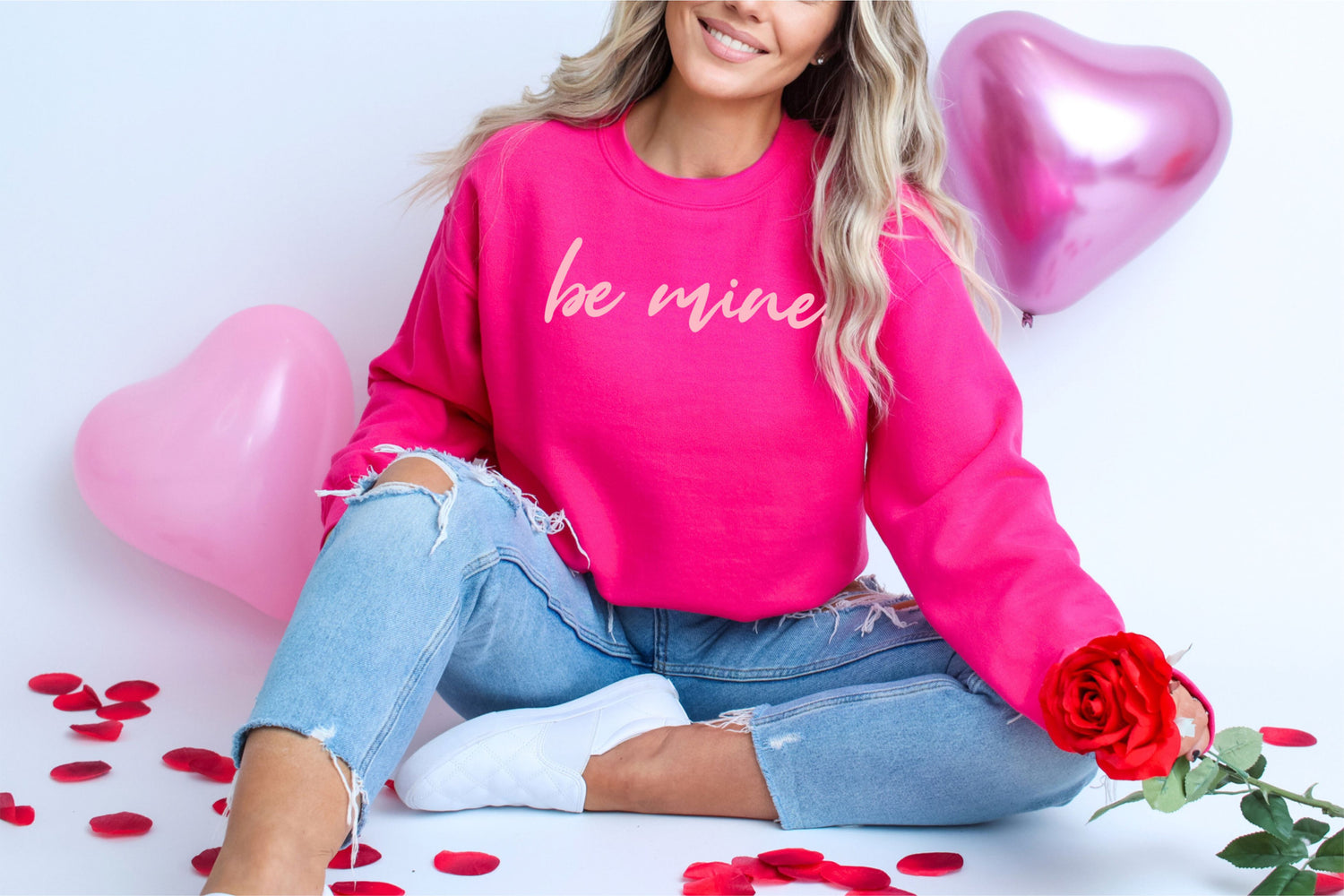 Be Mine {Crewneck Fleece}