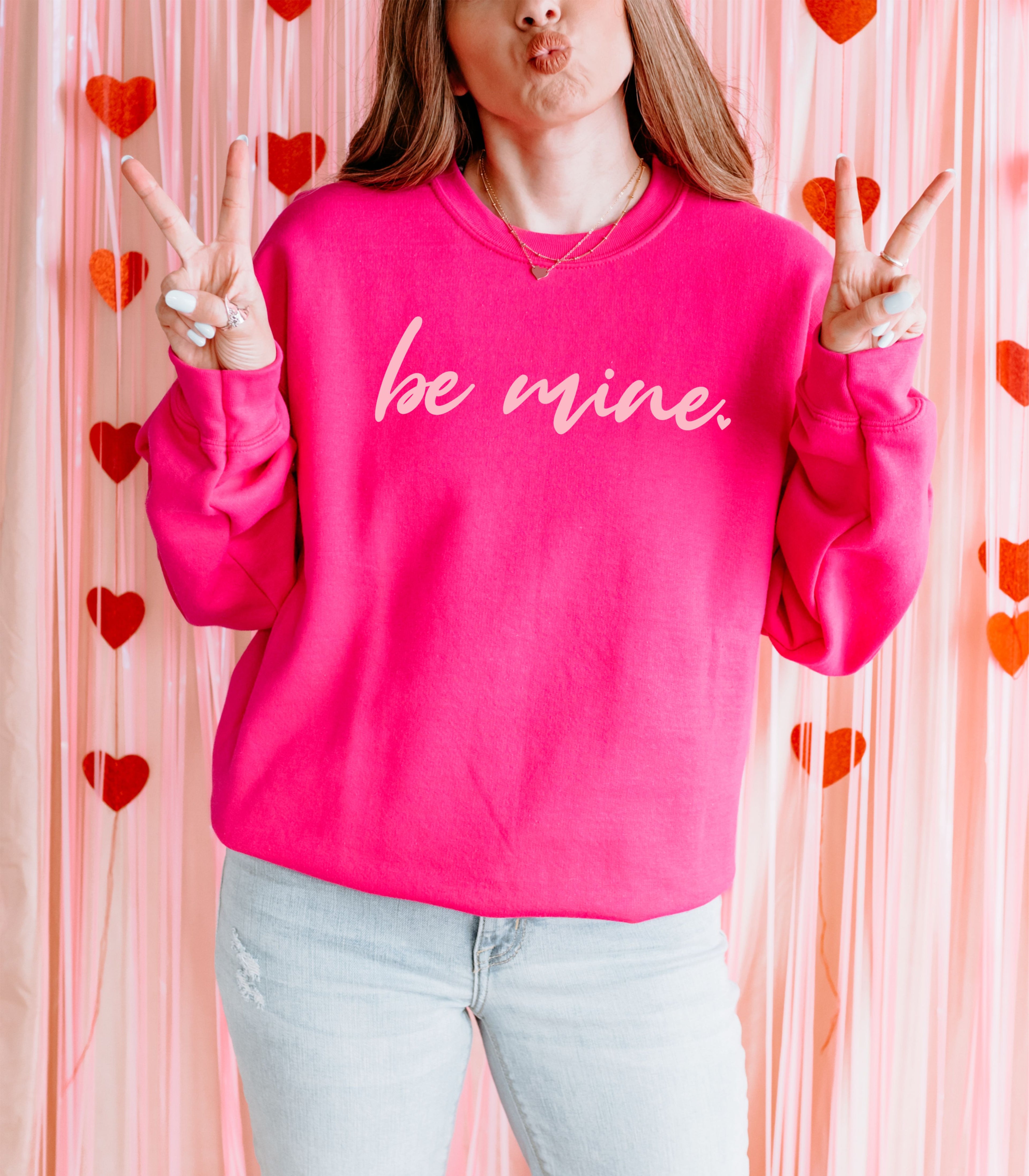 Be Mine {Crewneck Fleece}