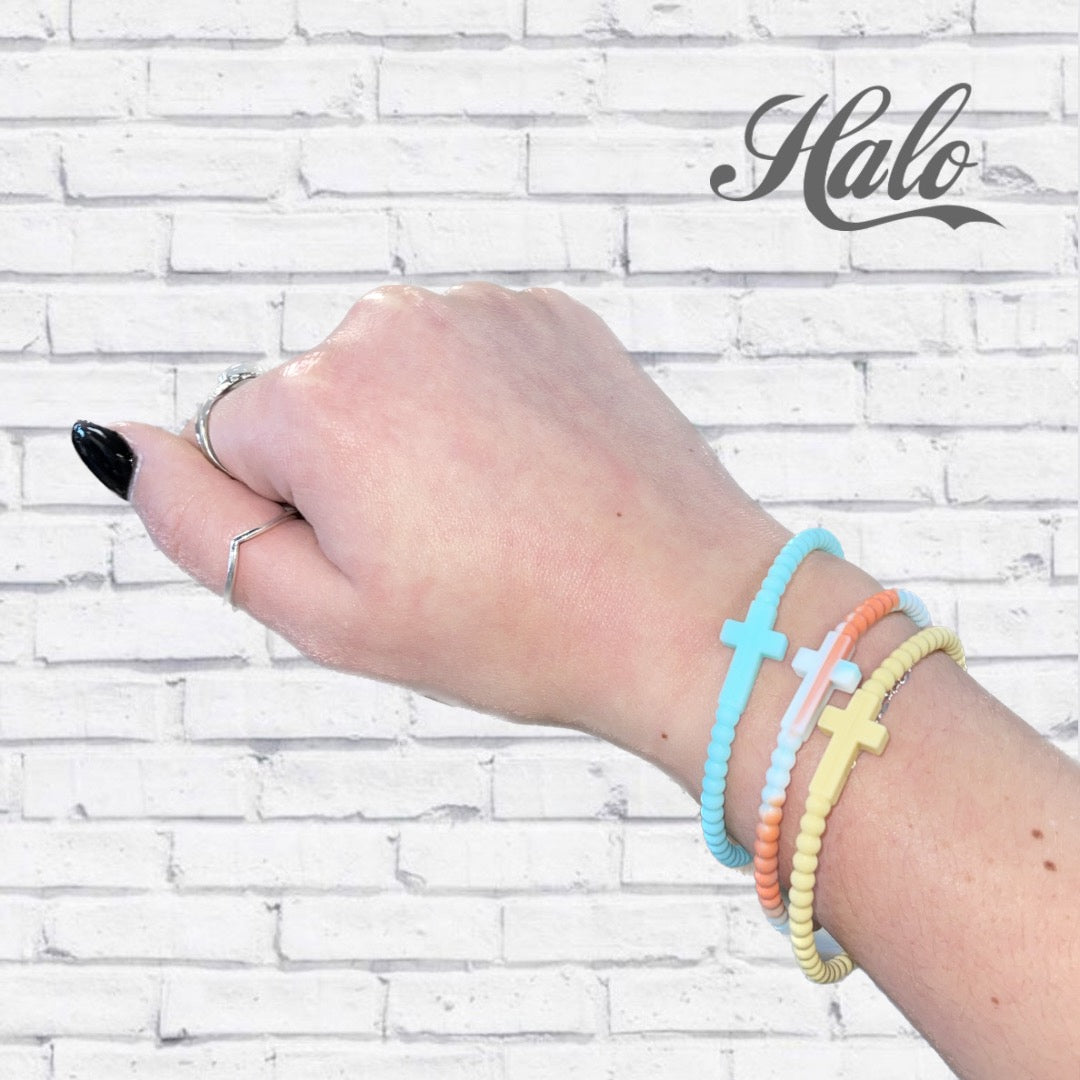 Cross Silicone Bracelets {Ryan &amp; Rose Jesus Bracelets}