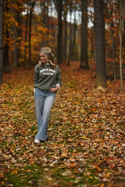 God is Good All the Time {Fleece}