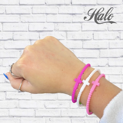 Cross Silicone Bracelets {Ryan &amp; Rose Jesus Bracelets}