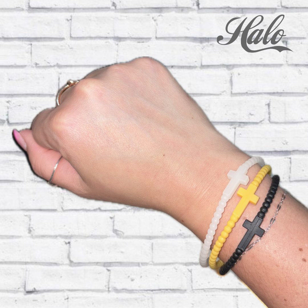 Cross Silicone Bracelets {Ryan &amp; Rose Jesus Bracelets}
