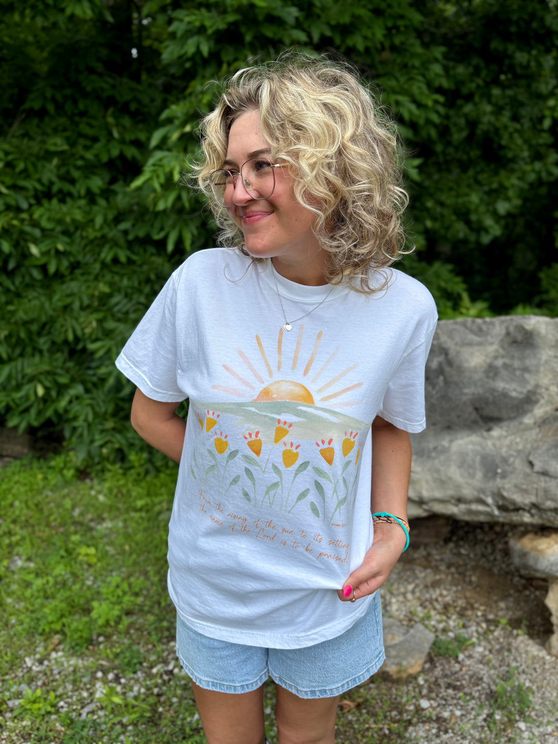 Praise His Name {Psalm 113:3} ~ Comfort Colors