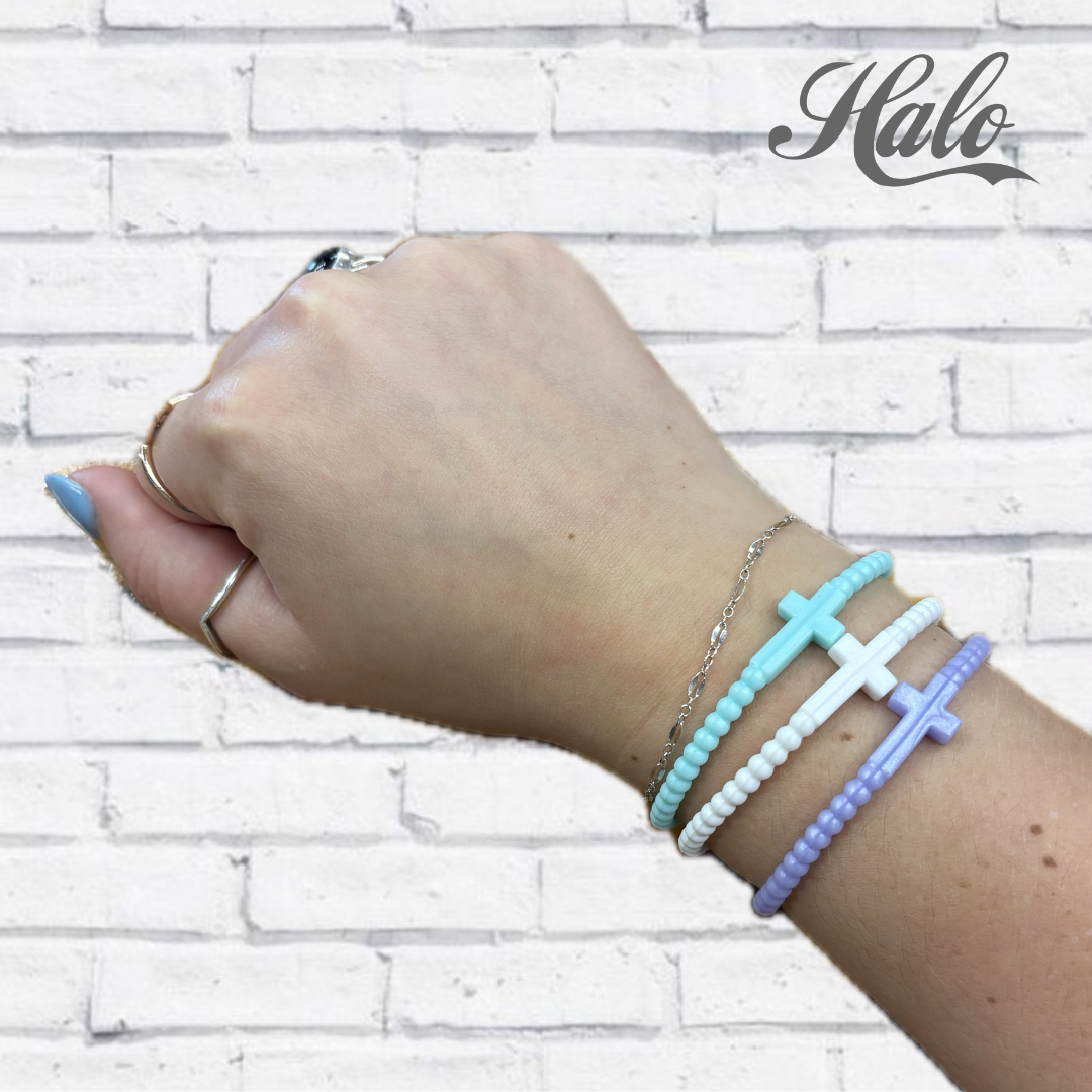 Youth Cross Silicone Bracelets {Ryan &amp; Rose Jesus Bracelets}