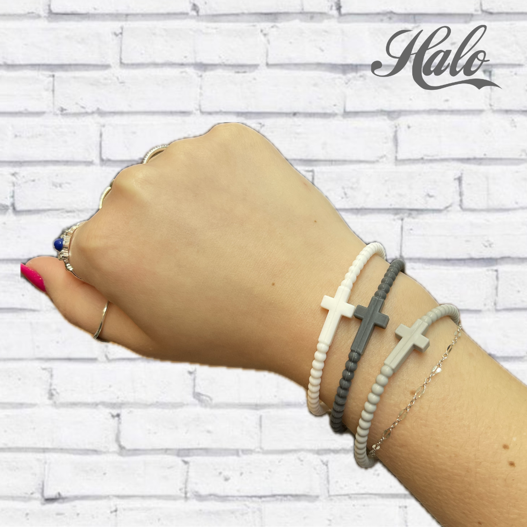 Cross Silicone Bracelets {Ryan &amp; Rose Jesus Bracelets}