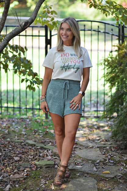 Do What Makes You Holy {1 Peter 1:15} ~ Comfort Colors