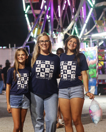 Take Me To The County Fair {Adults &amp; Littles} ~ Navy