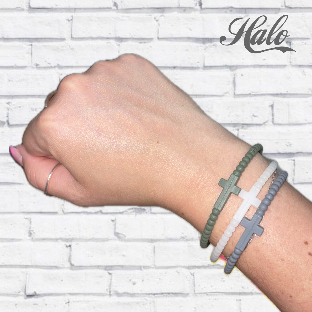Cross Silicone Bracelets {Ryan &amp; Rose Jesus Bracelets}