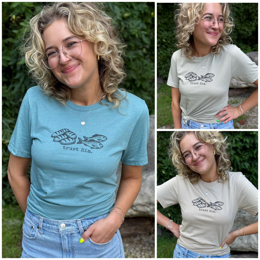 Trust Him {five loaves + two fish}