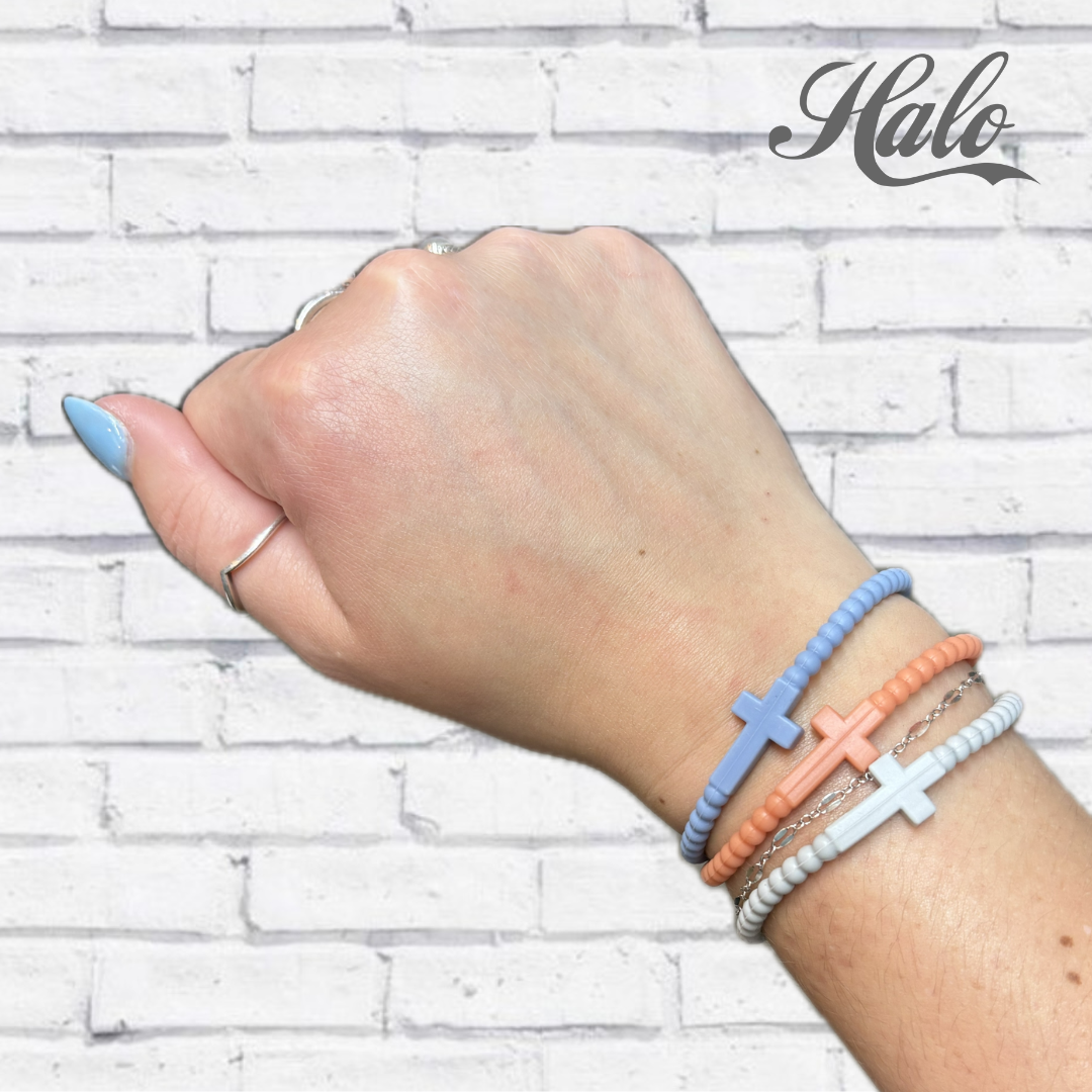 Youth Cross Silicone Bracelets {Ryan &amp; Rose Jesus Bracelets}