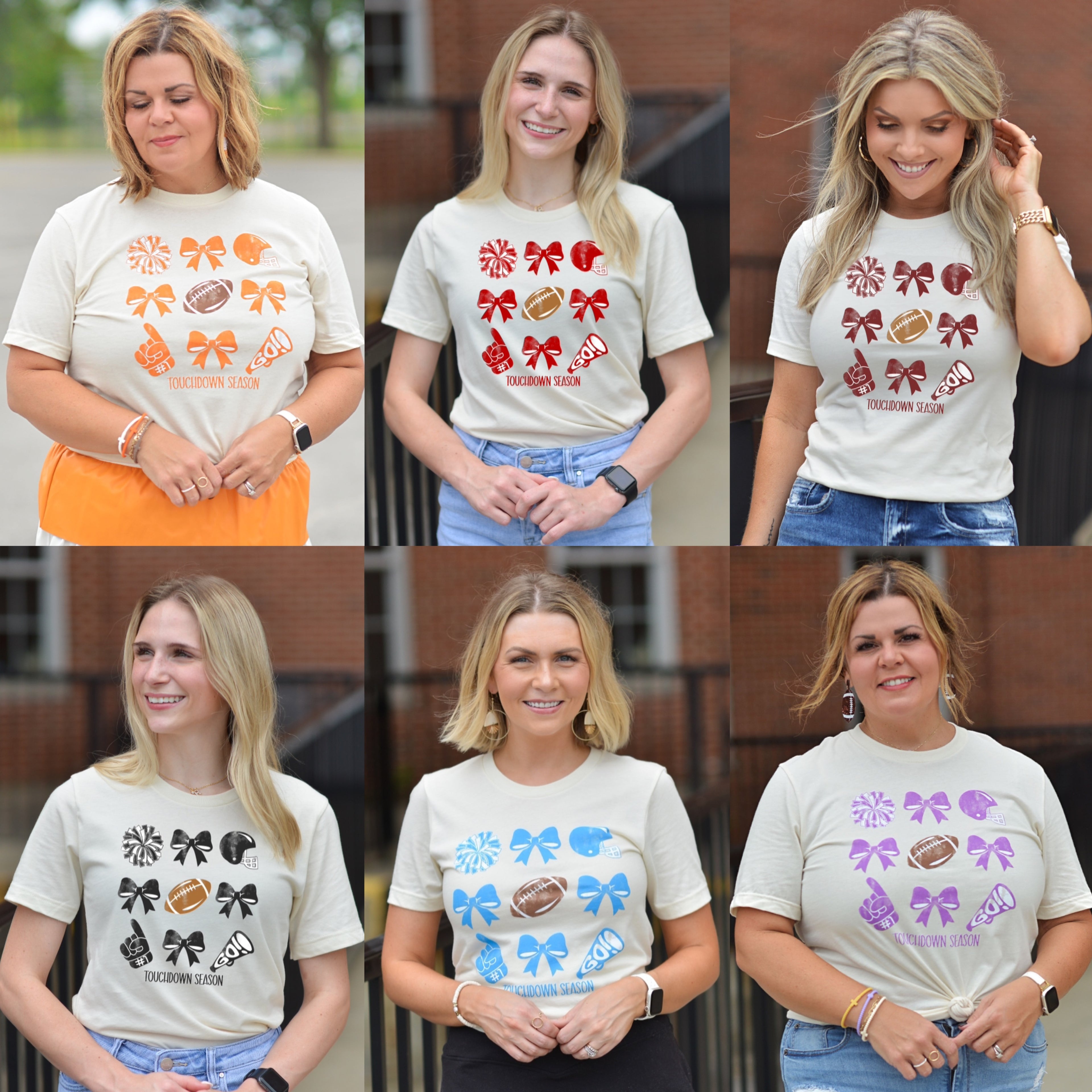 Touchdown Season {6 color options} ~Adults &amp; Littles