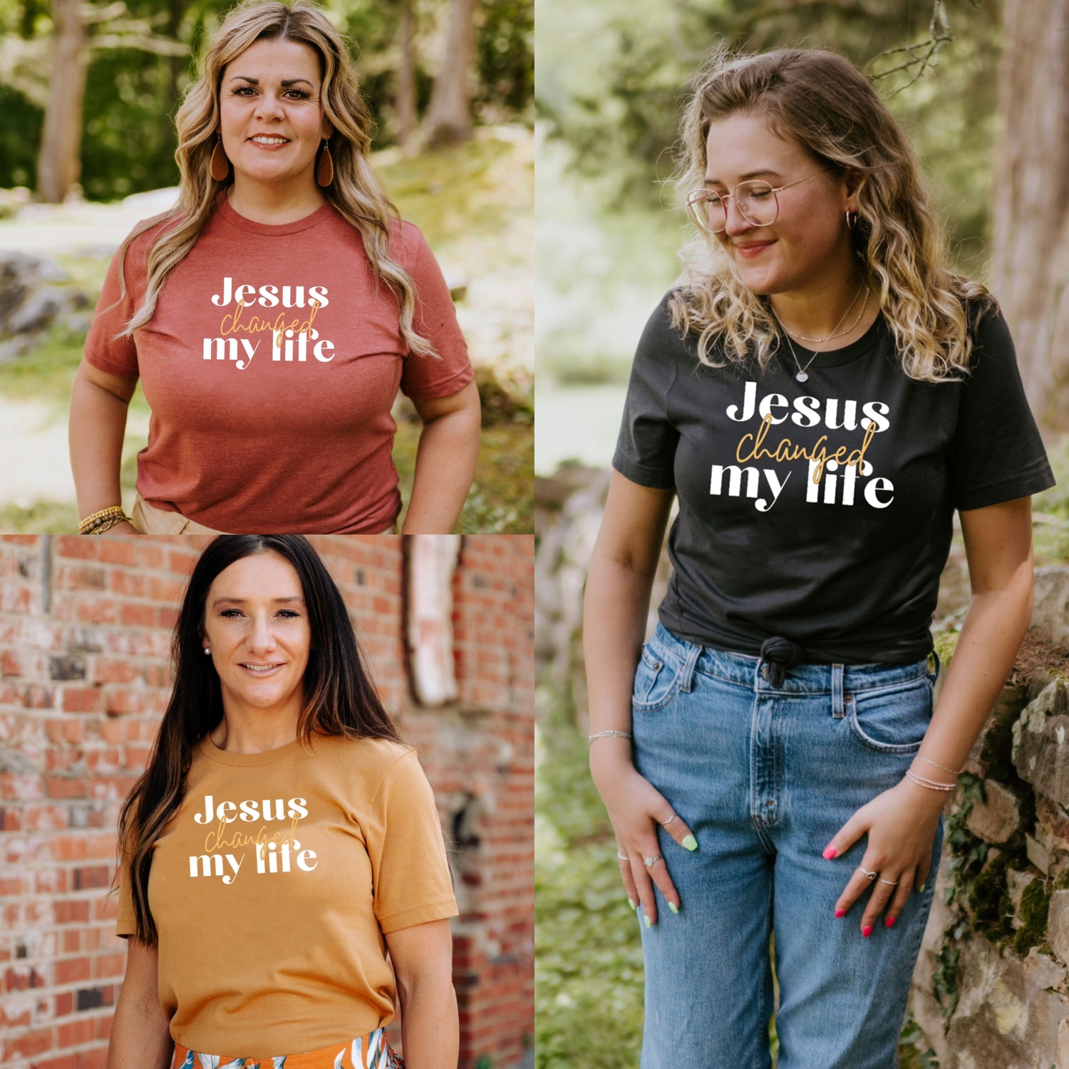 Jesus Changed My Life {3 color options}