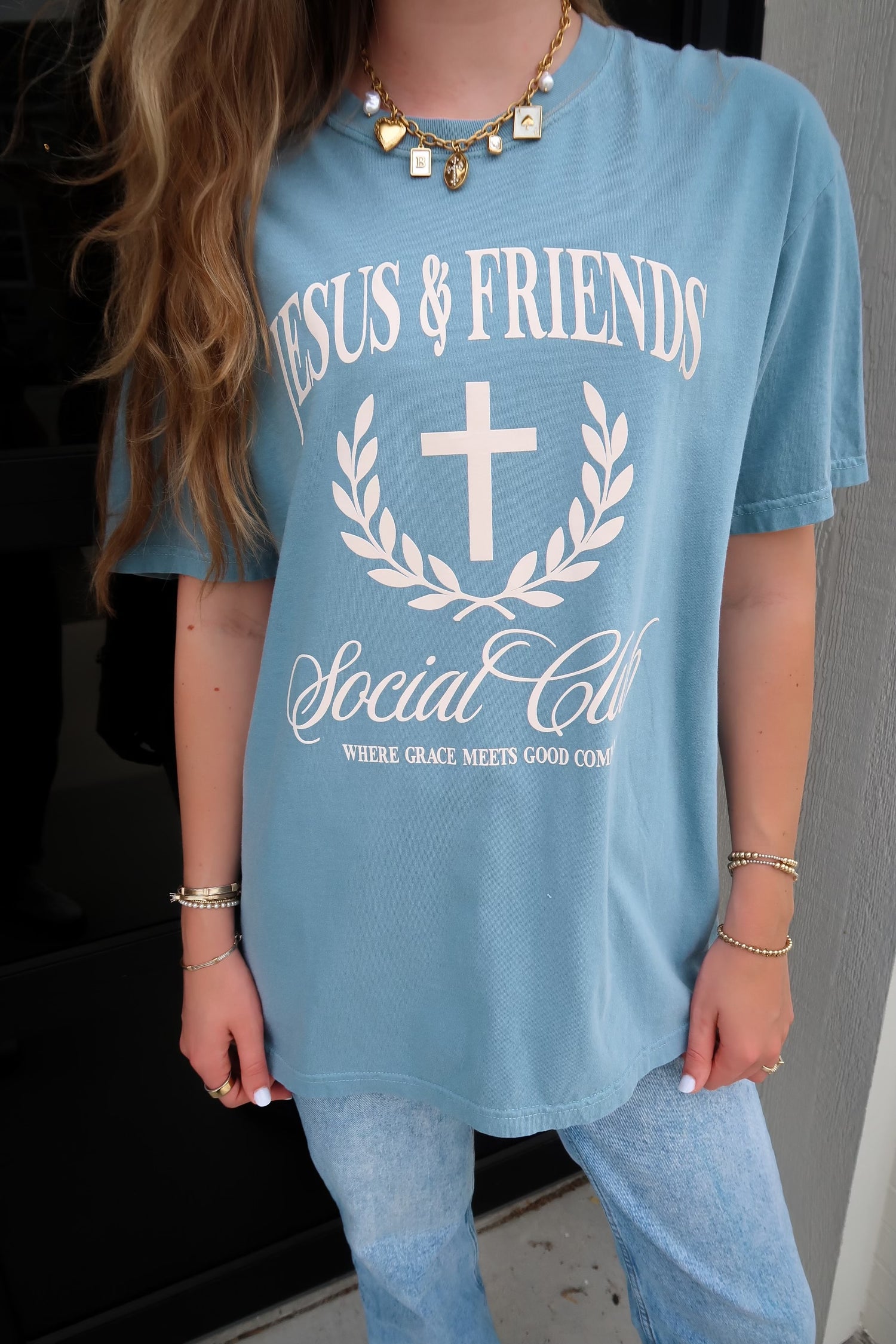 Jesus &amp; Friends Social Club {Comfort Colors}