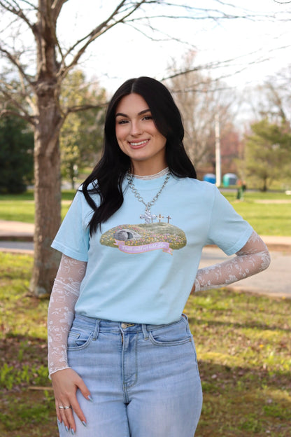 Death Could Not Hold Him  {Comfort Colors}