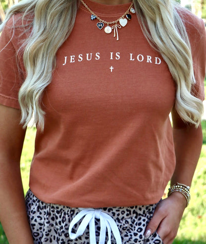 Jesus is Lord {Comfort Colors}