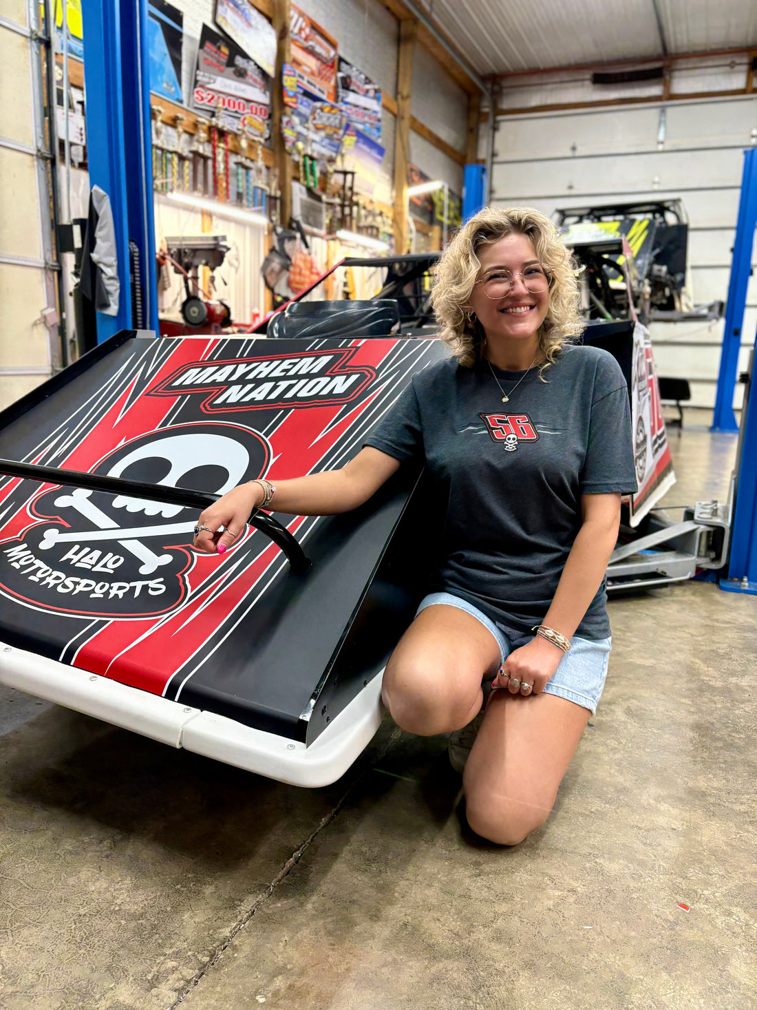 Halo Motorsports 56 Tee &amp; Hoodie {Colton Profitt}