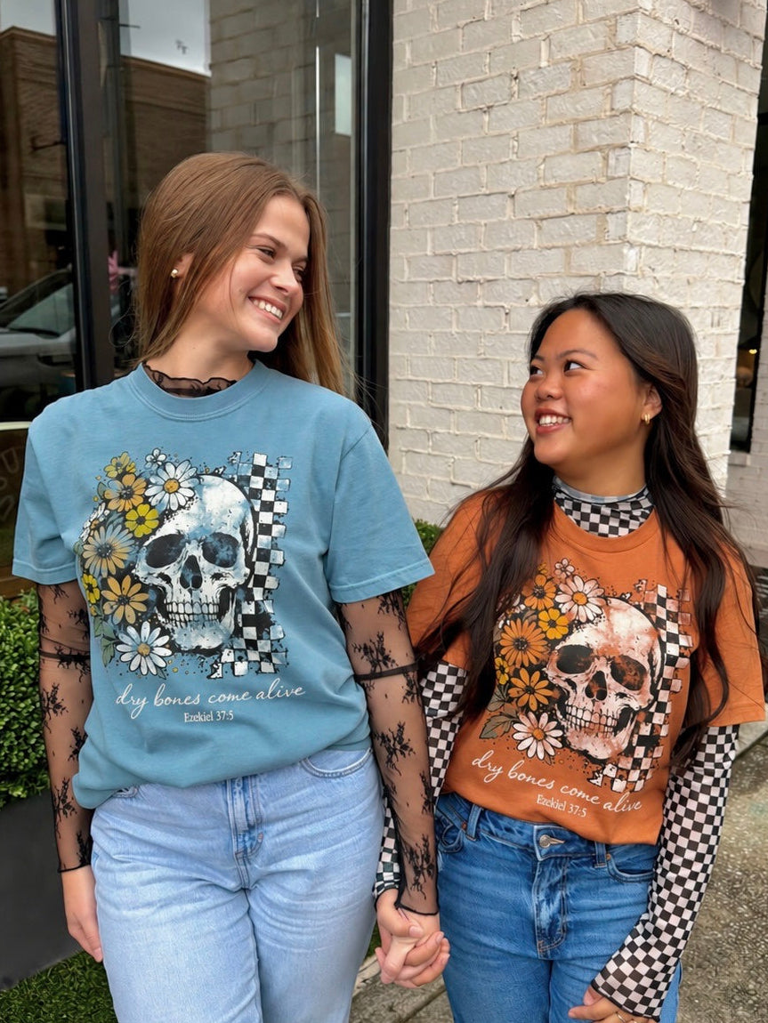 Dry Bones Come Alive {Ezekiel 37:5} ~ 2 Colorways