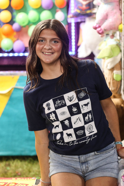 Take Me To The County Fair {Adults &amp; Littles} ~ Navy