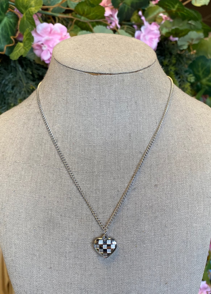 Heart Checker Necklace