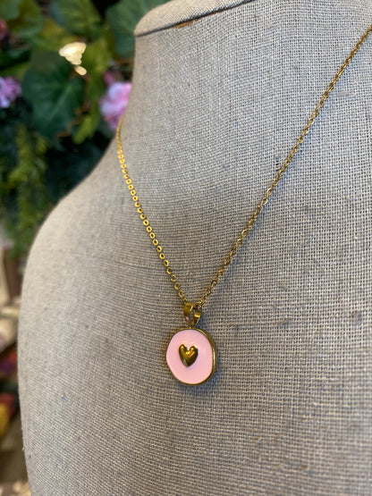 Cross/Heart Necklace