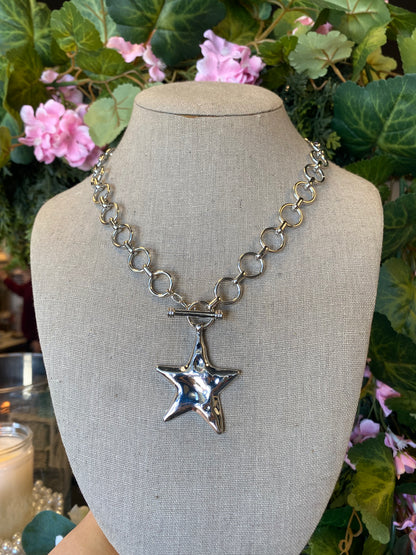 Star Front Toggle Necklace
