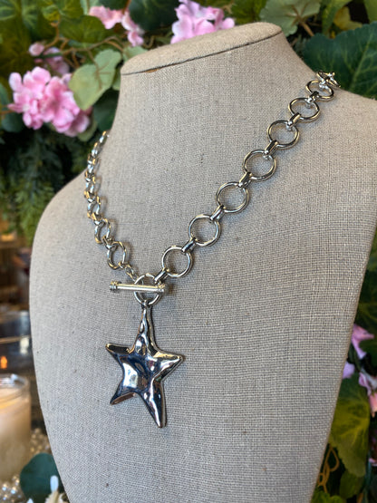 Star Front Toggle Necklace