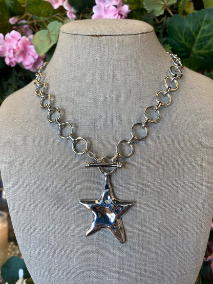 Star Front Toggle Necklace