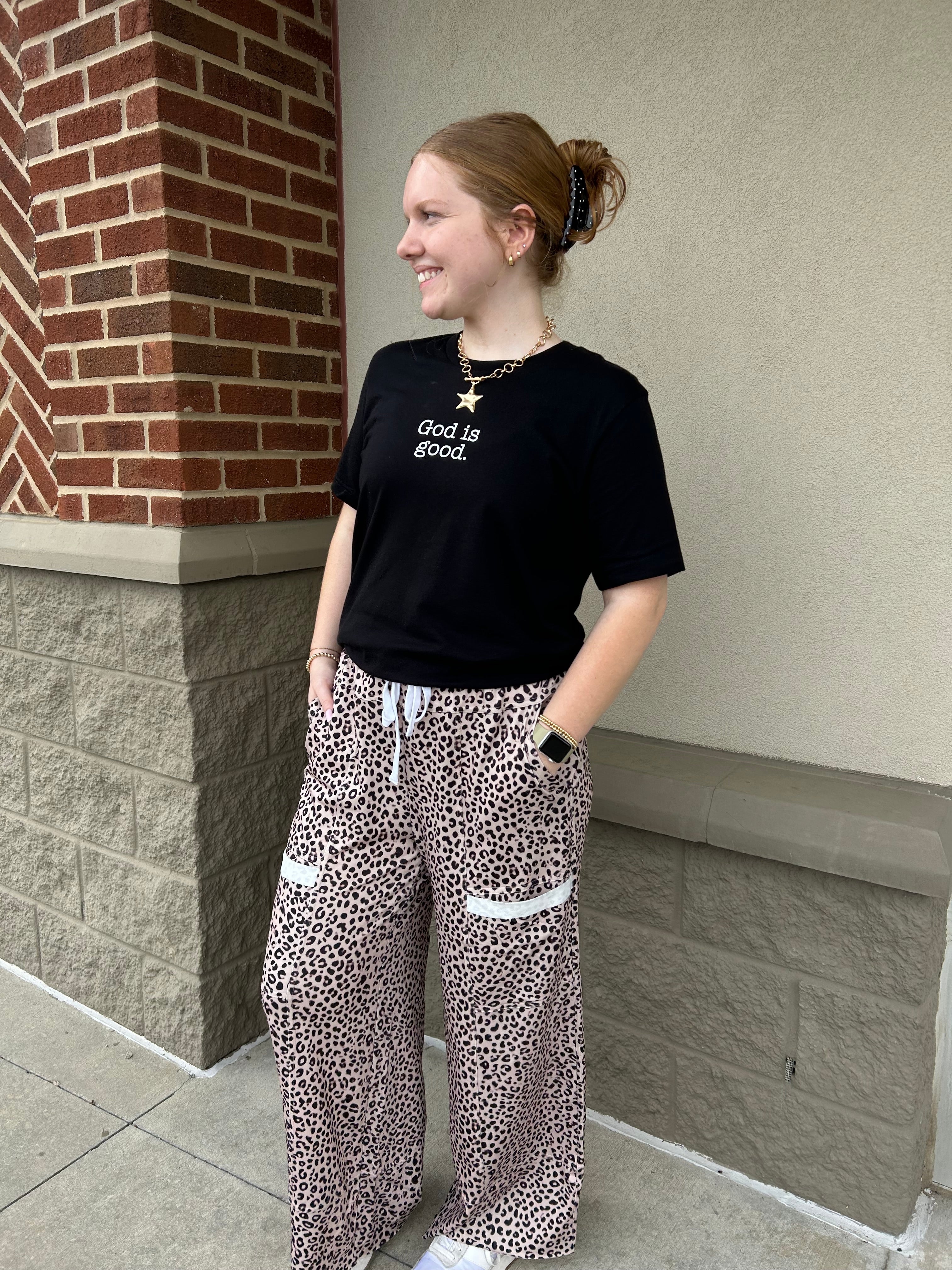 High Rise Wide Leg Pants
