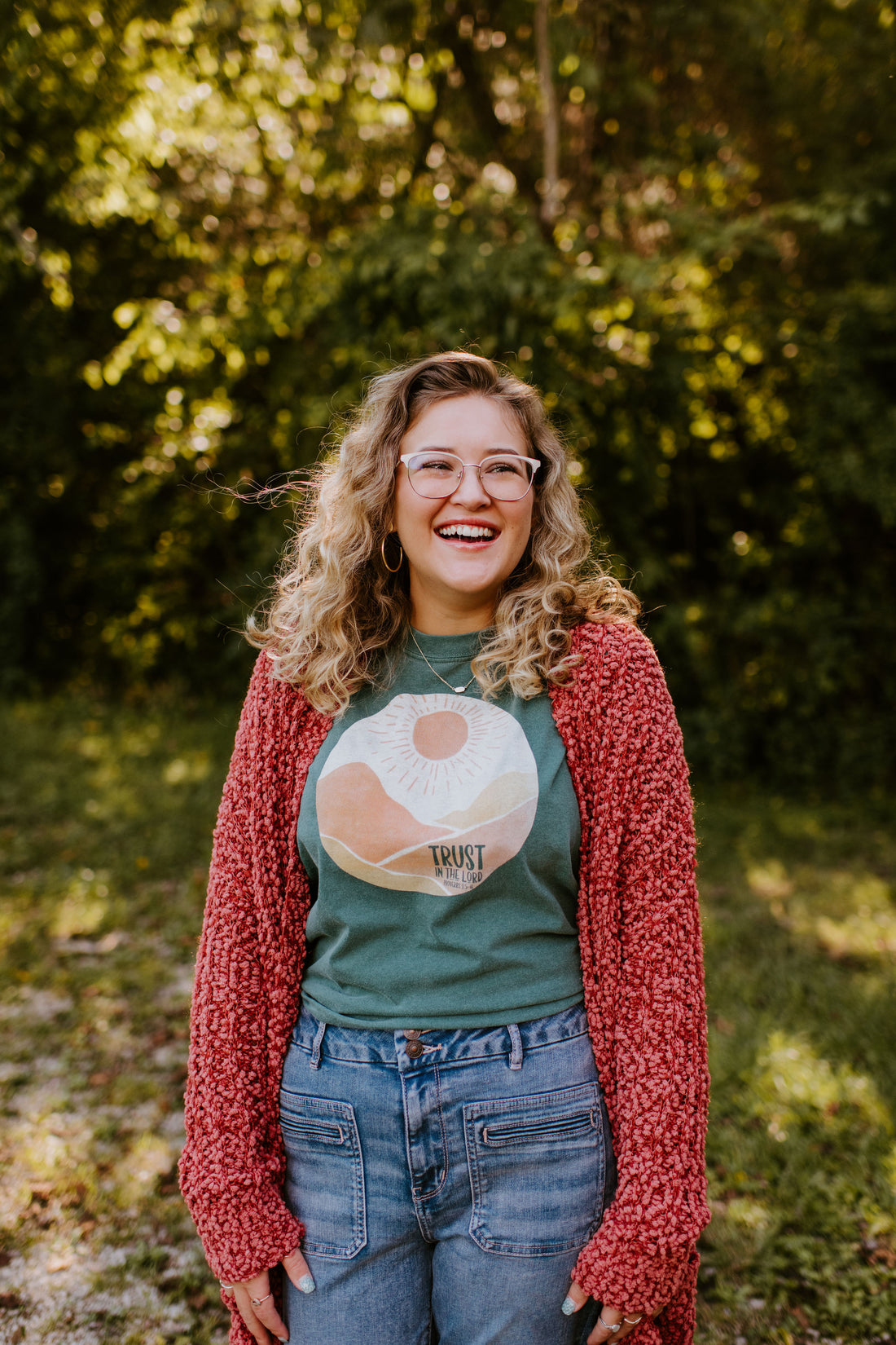 Trust in the Lord {Comfort Colors}