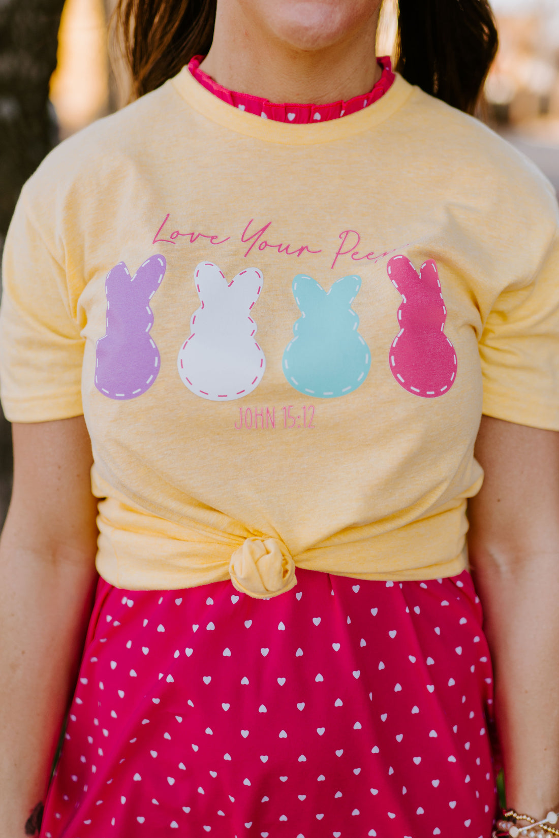 Love Your Peeps {yellow} ~ Adults &amp; Littles