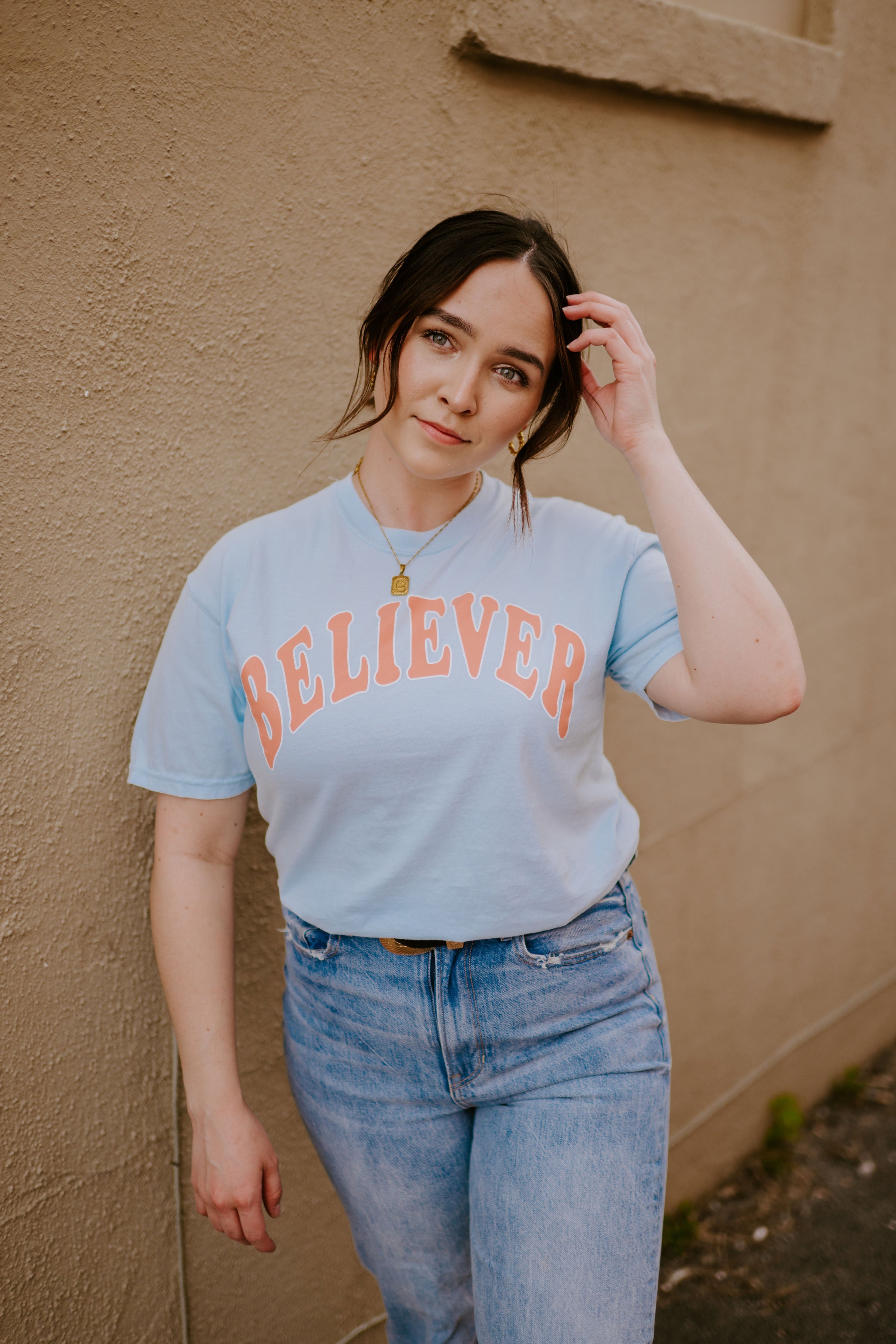 Believer ~ Chambray {Comfort Colors}