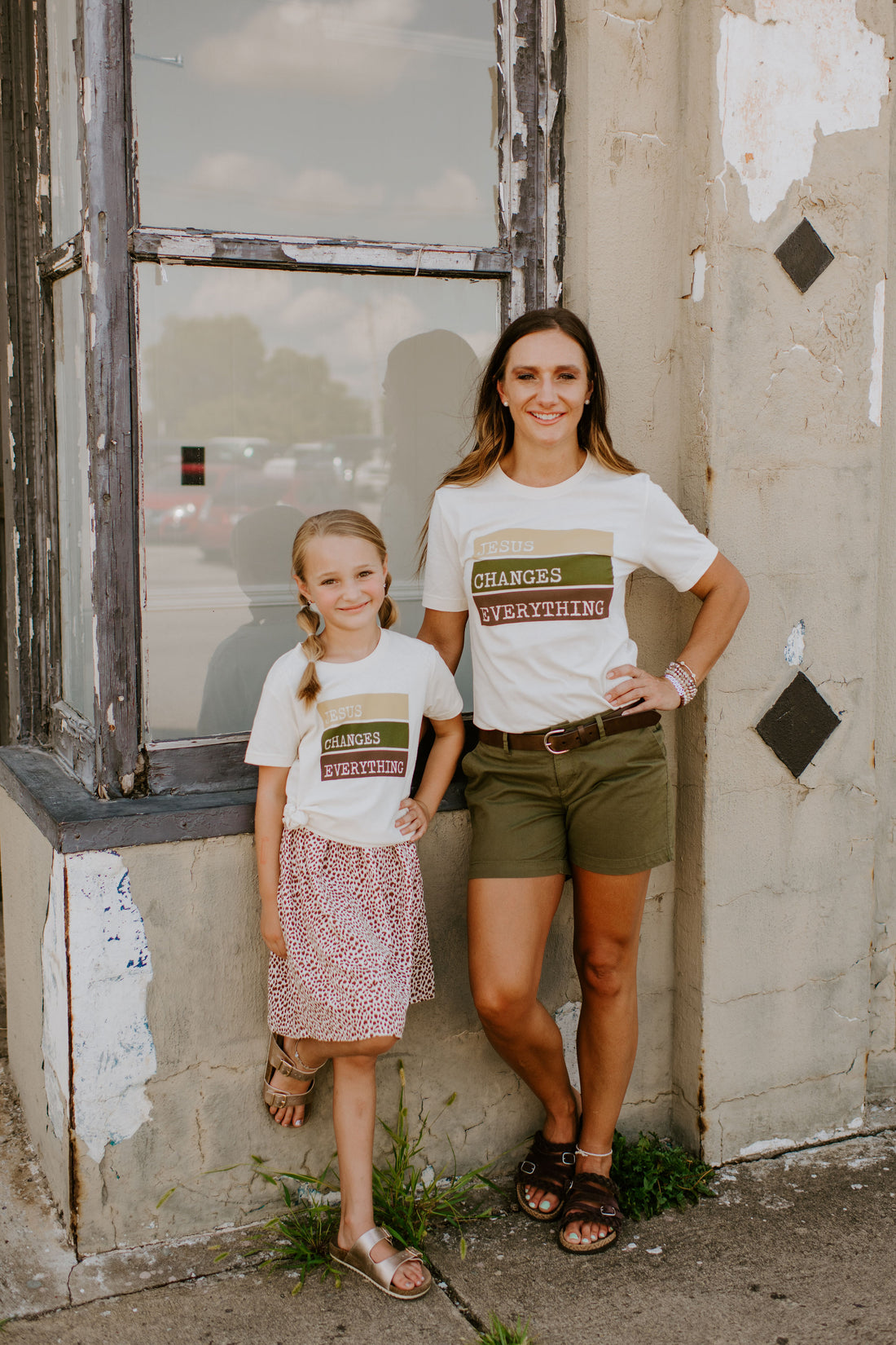 Jesus Changes Everything {Adults &amp; Littles} ~ Green
