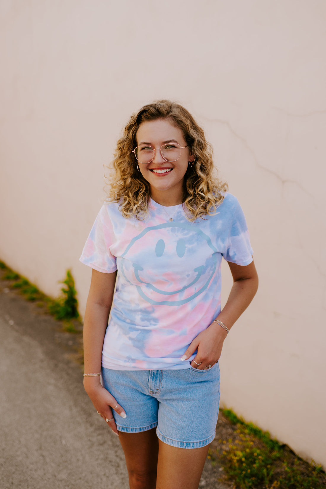Smiley Face Tie Dye {3 colors}