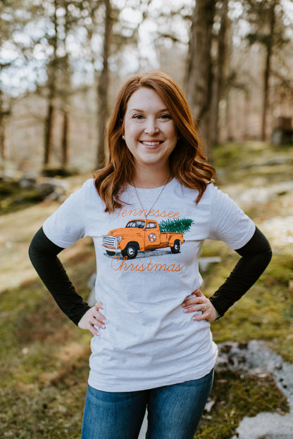 Tennessee Christmas {orange truck}