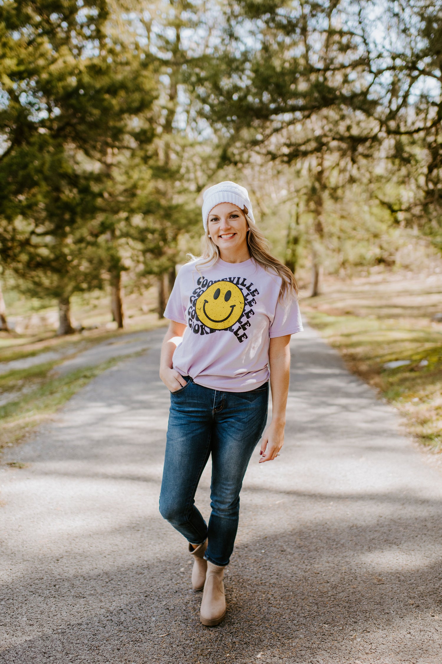 Cookeville Smiley Face {Comfort Colors}