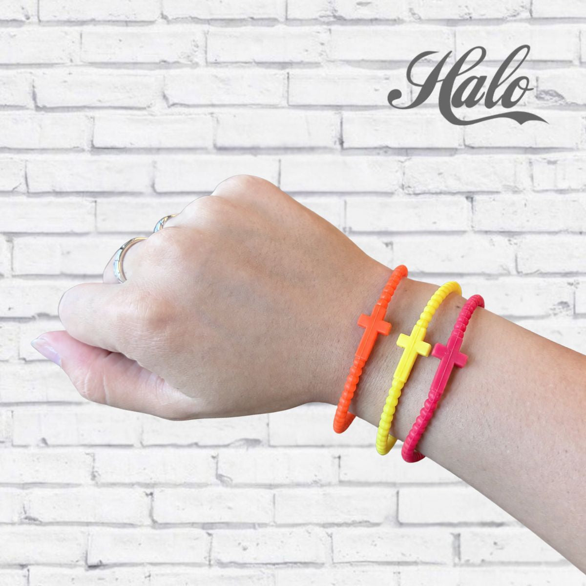Cross Silicone Bracelets {Ryan &amp; Rose Jesus Bracelets}