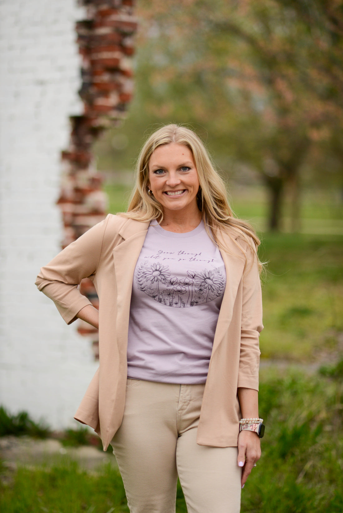 Grow Through What You Go Through {Violet}