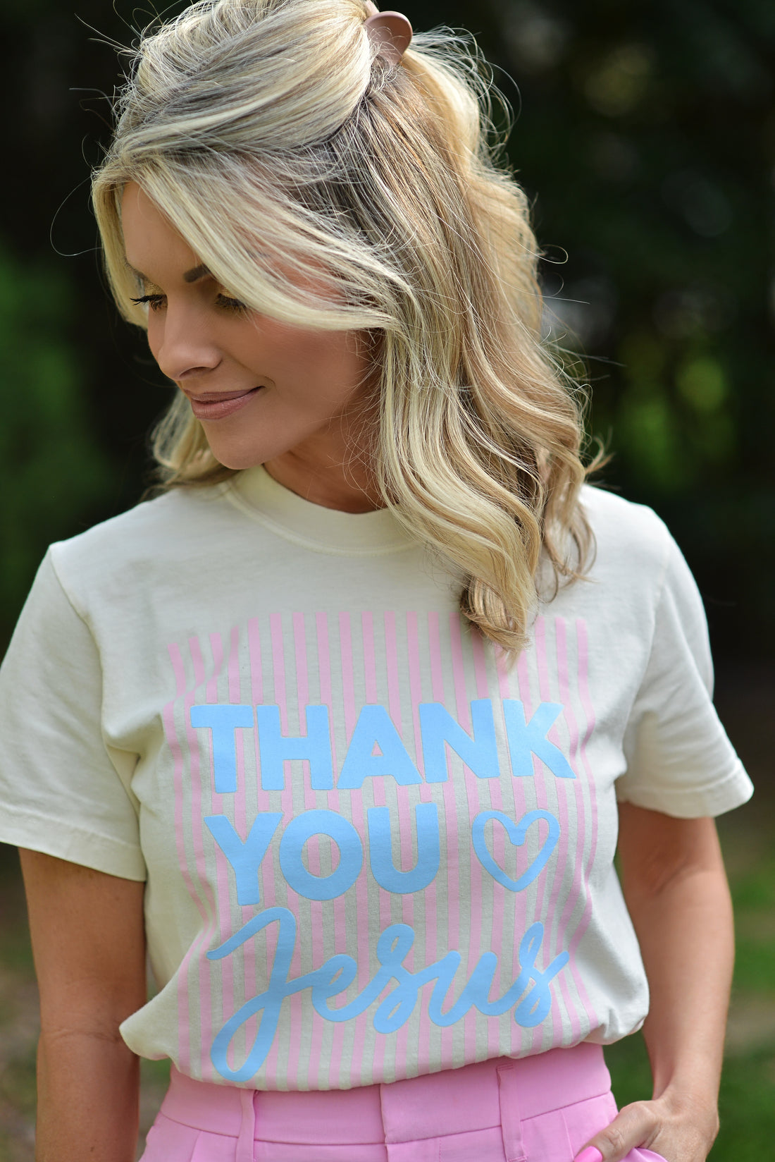 Thank You Jesus {Comfort Colors}
