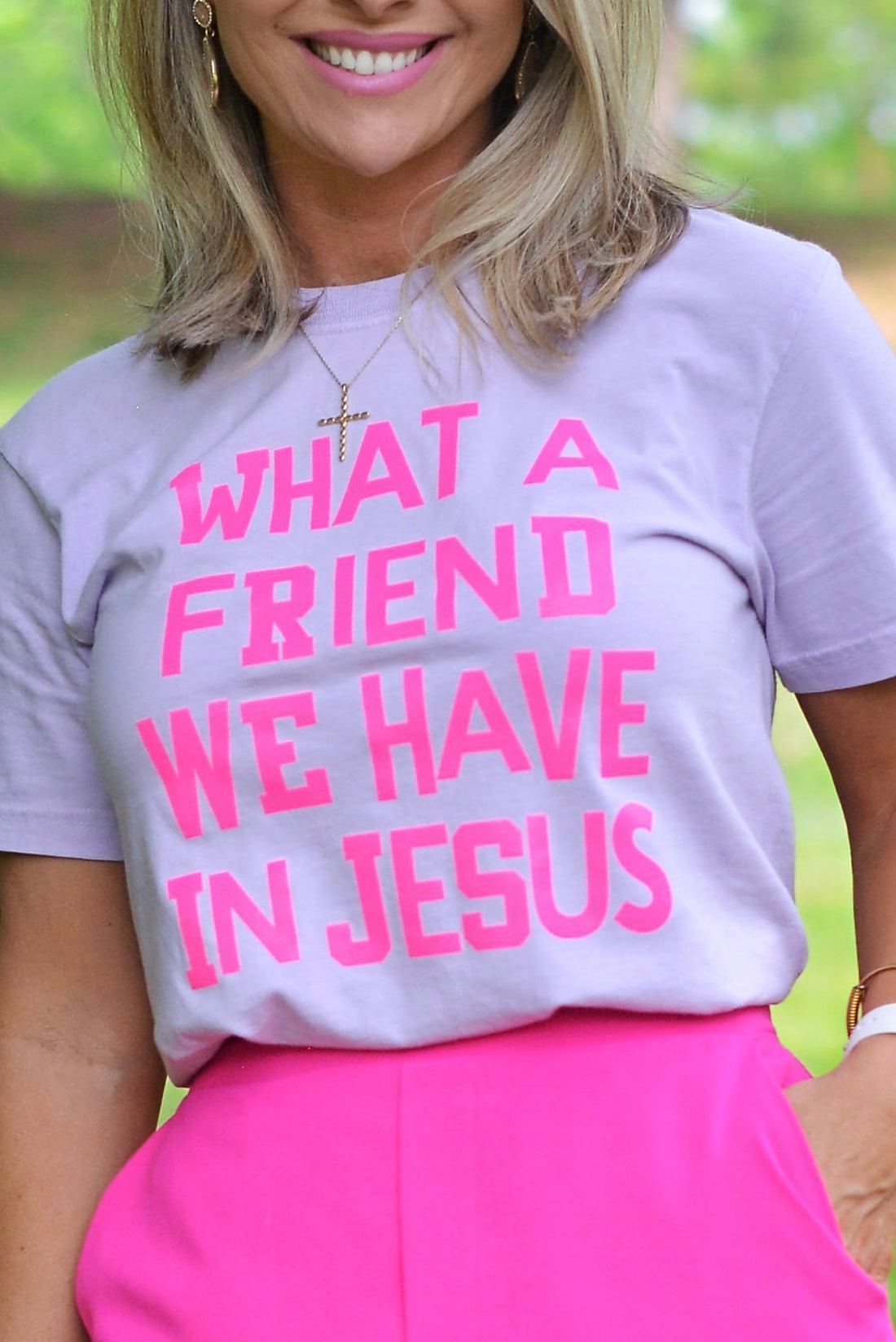 What A Friend We Have In Jesus {Comfort Colors}